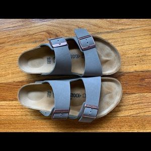 Birkenstock arizona birkibuc stone us 8 eu 39